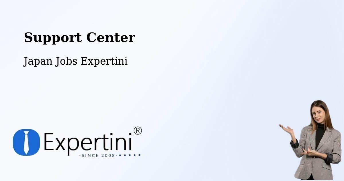 Support Center - Japan Jobs Expertini